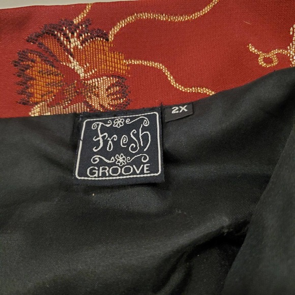 Fresh Groove Women's NWT Multicolor Jacket, Size 2X - Picture 2 of 6